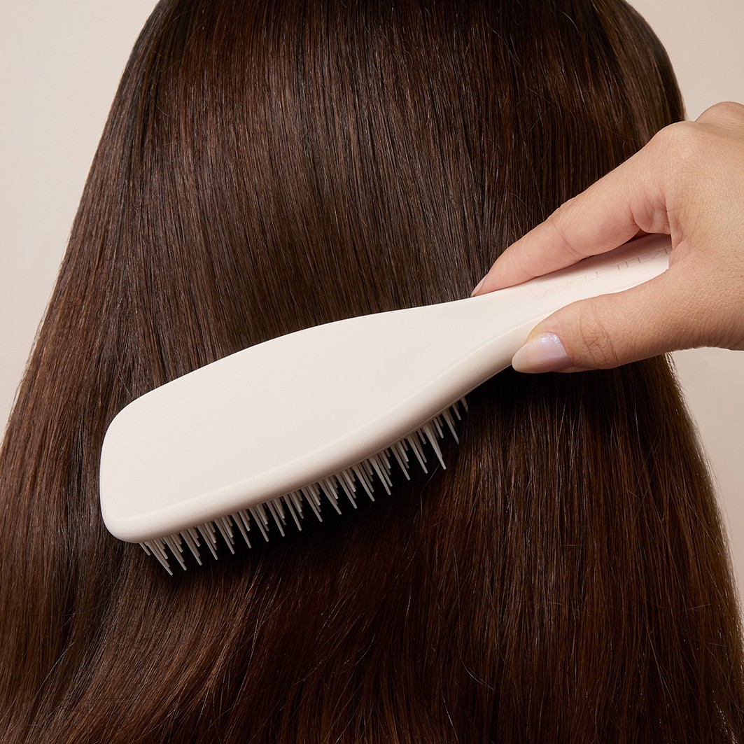 Tangle Teezer Entwirrungsbürste – Die ultimative Haarbürste, Matt, Porzellancreme – 1 Stück