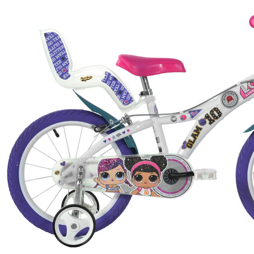 Lol Surprise 14 inch kinderfiets voor kinderen van 4-6 jaar