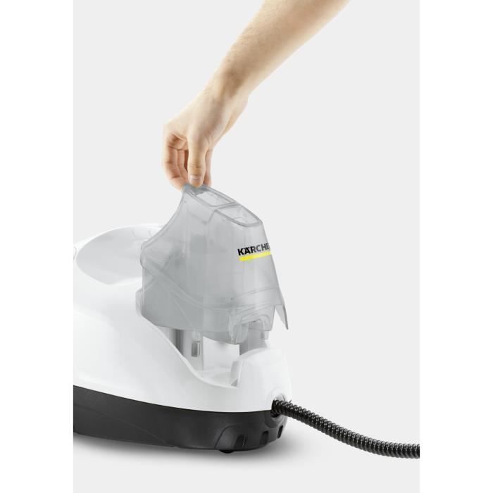 KARCHER SC 4 Easy Fix - Pulitore a vapore - 2000 W - 3,5 bar, autonomia illimitata, elimina fino al 99,9% dei virus e