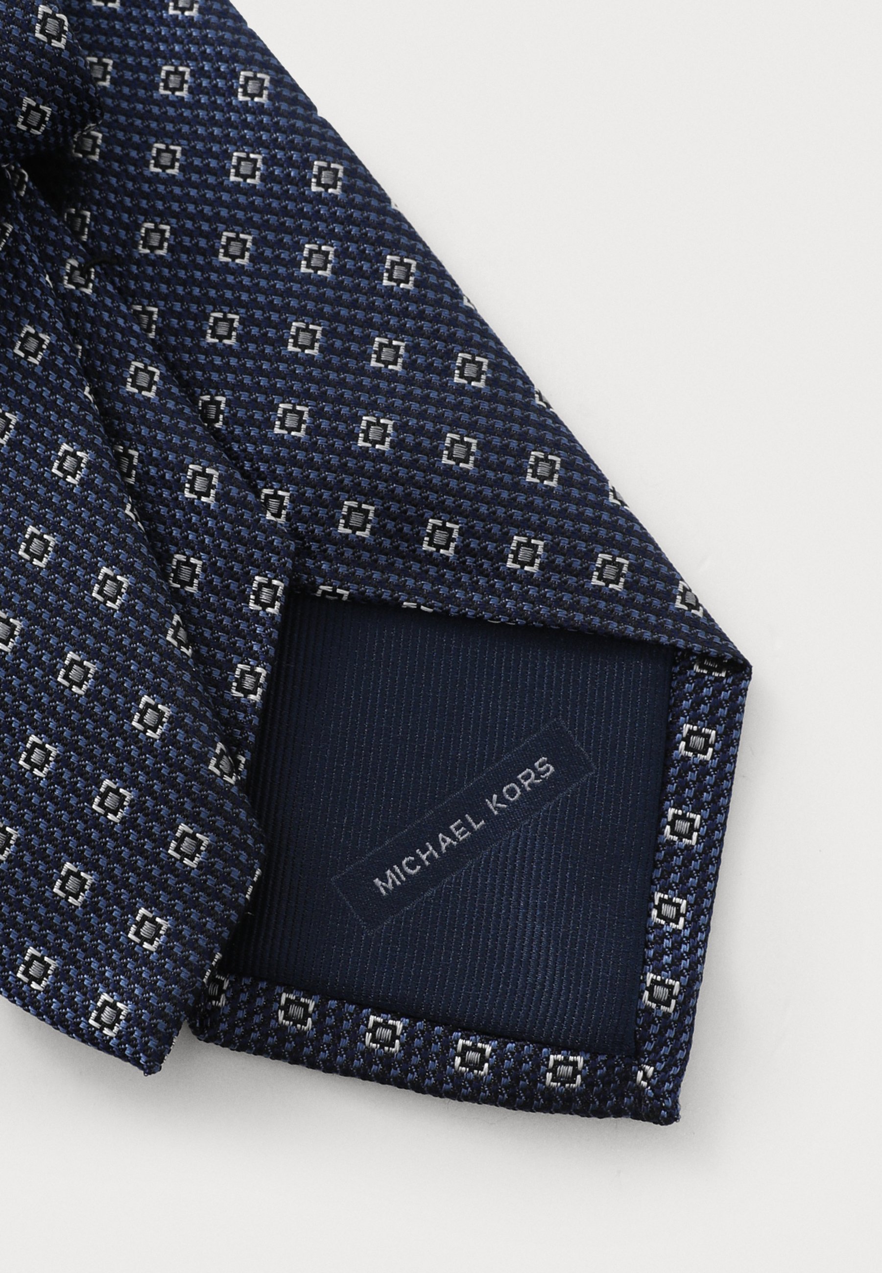 Michael Kors SMALL DIAMOND TIE - Stropdas - marineblauw