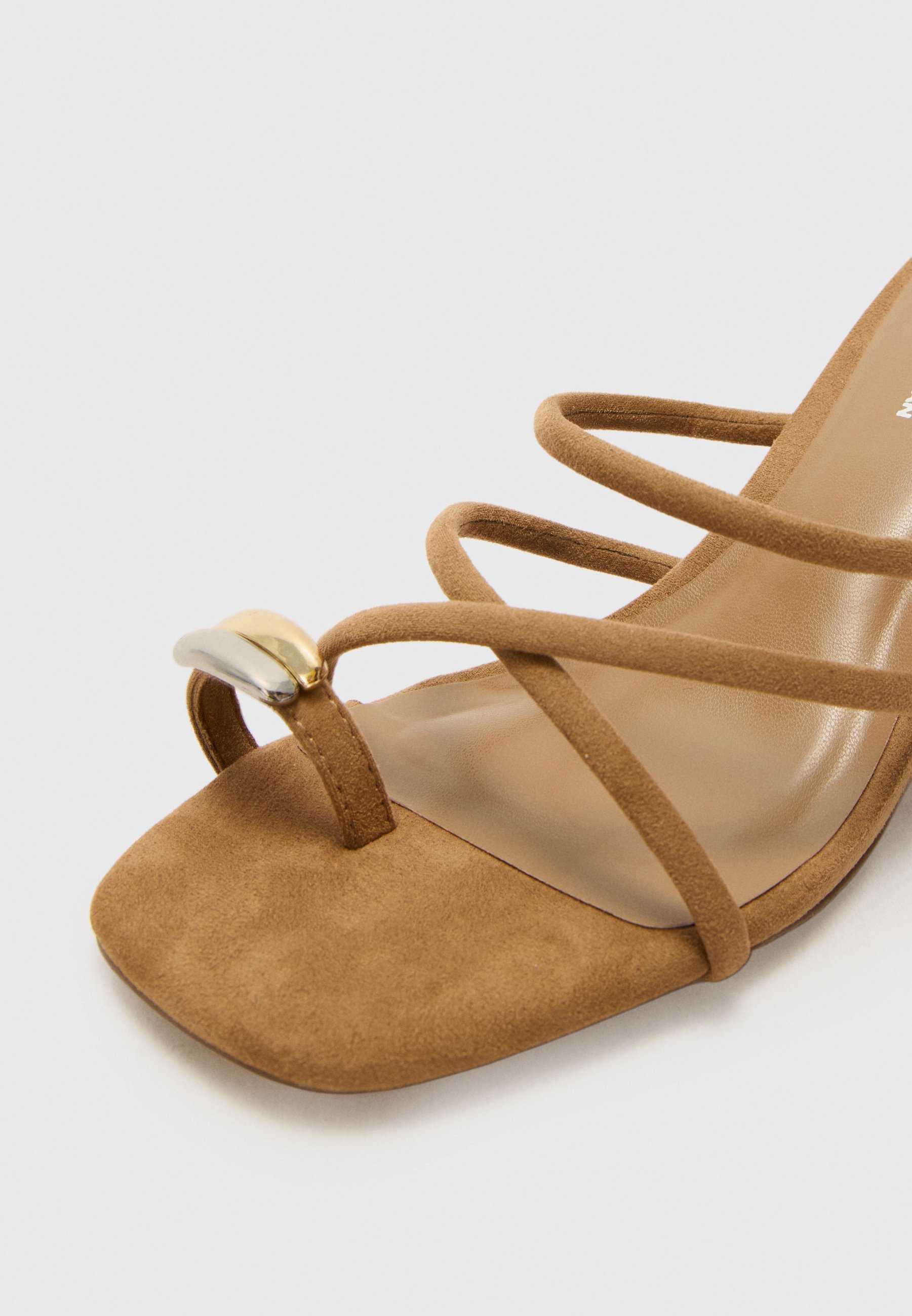 Appelez-le Printemps TULUMM - Mules à talons - beige moyen