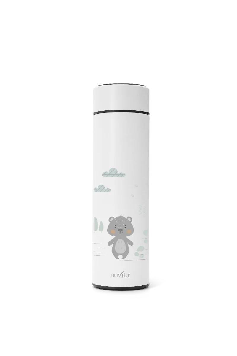 NUVITA Nuvita valge termospudel 500 ml LED-termomeetriga