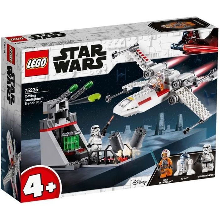 LEGO® 4+ Star Wars™ 75235 - Trench Run X-Wing™ Starfighter - Building Set