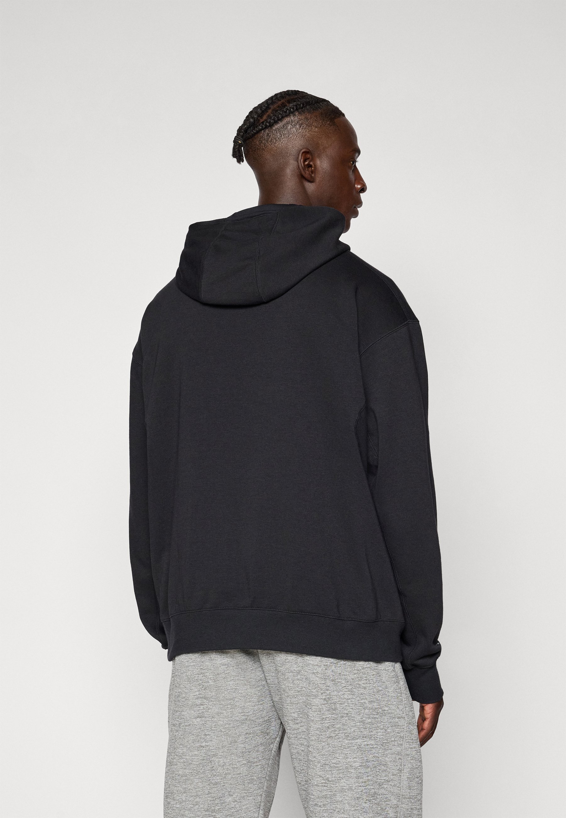 Nike Performance MIDLAYER HOODIE - Hoodie - zwart/wit