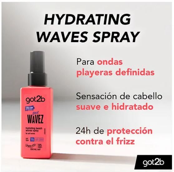 Vlažilni sprej Got Wavez Beach Waves Izdelki za kodraste lase