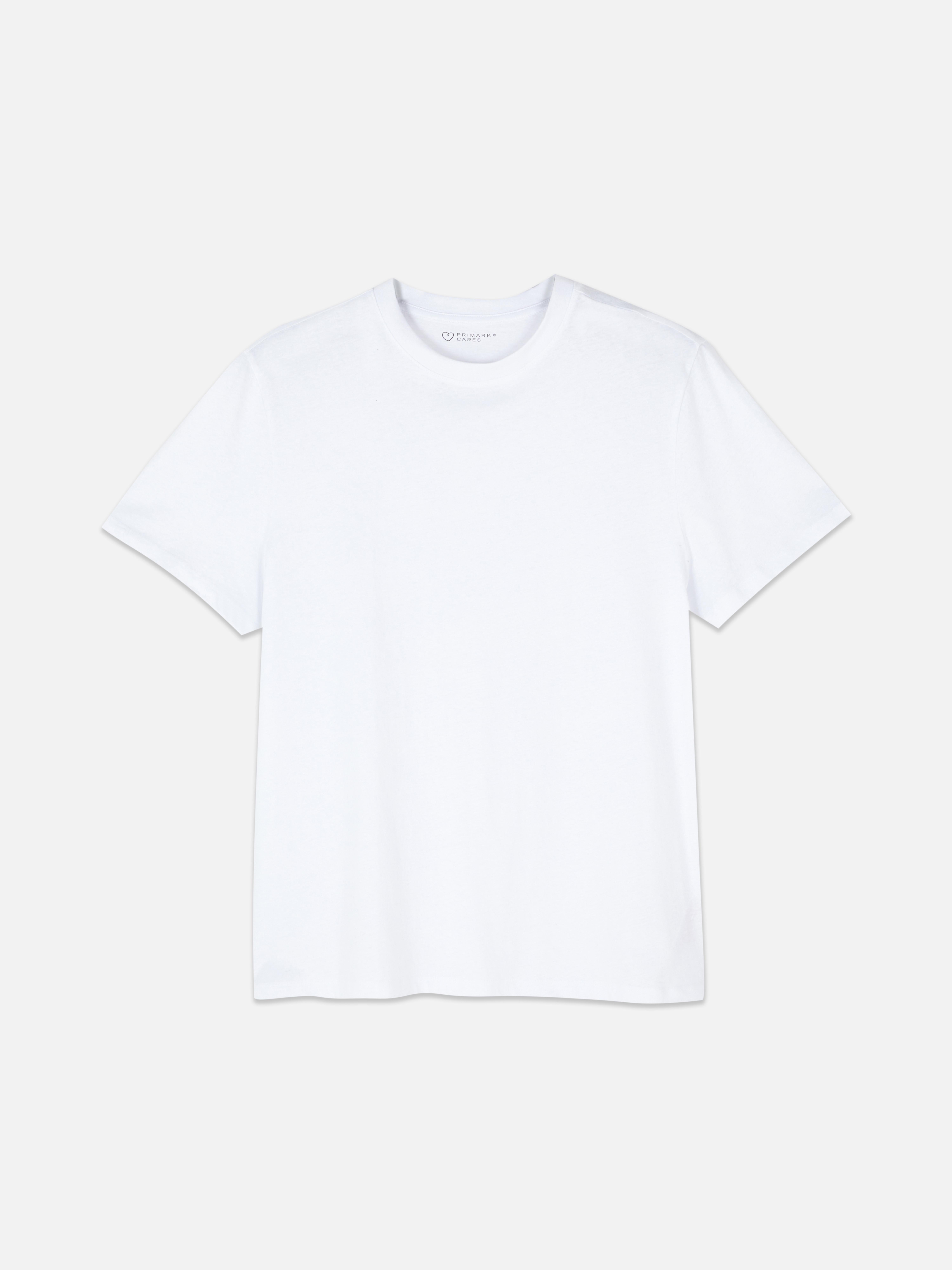 Tricou, croială regulată. Nimic nu se compară cu un tricou alb impecabil.