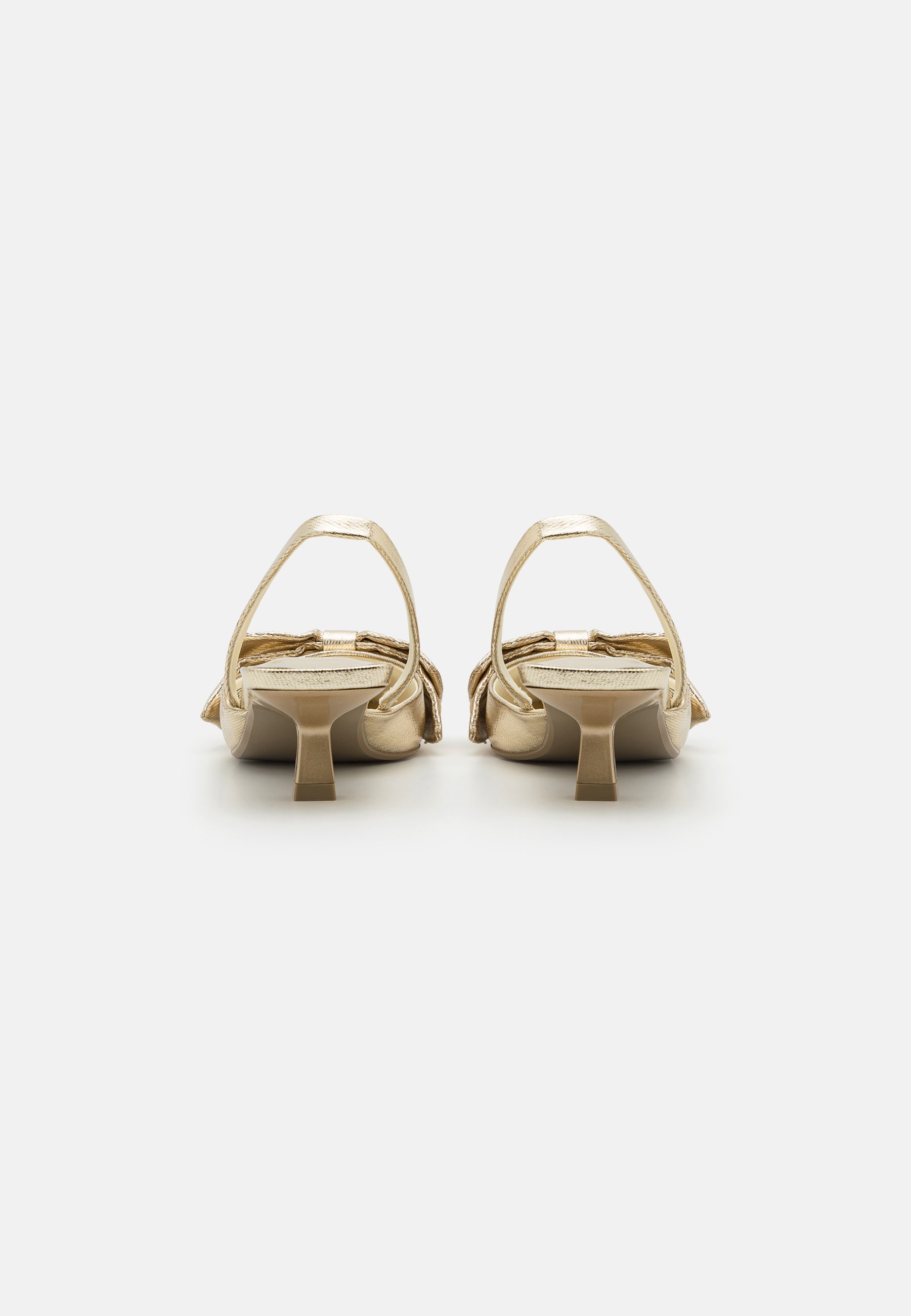 ONLY SHOES ONLCOCO BOW SLINGBACK - Tocuri clasice - auriu