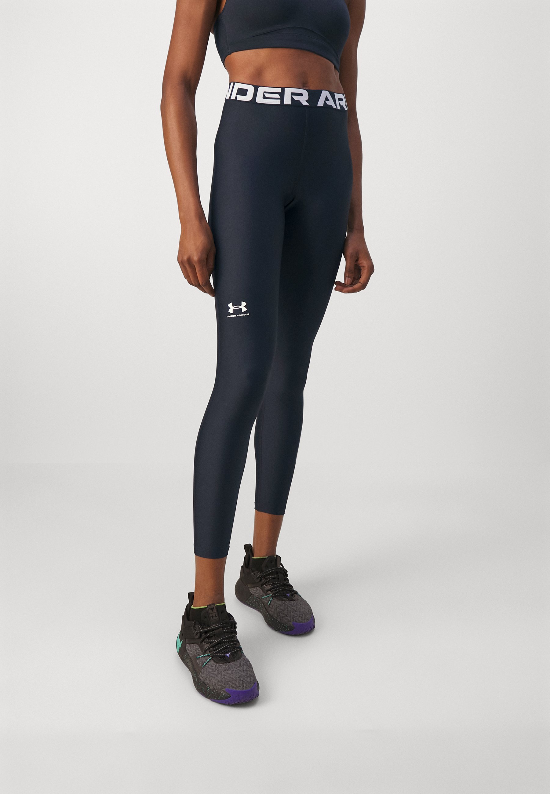 Leggings Under Armour HEATGEAR - noir/blanc