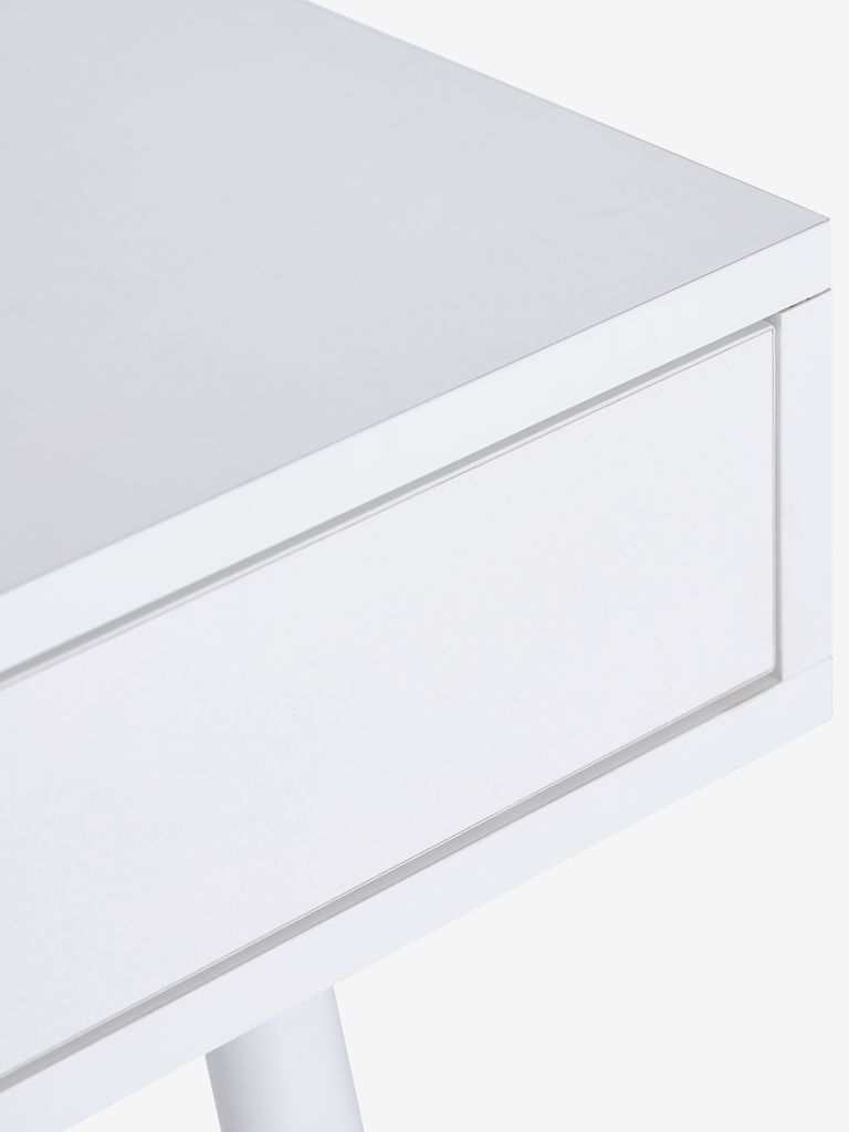 LINDVED LINDVED radni stol 48x120 sa 2 bijele ladice