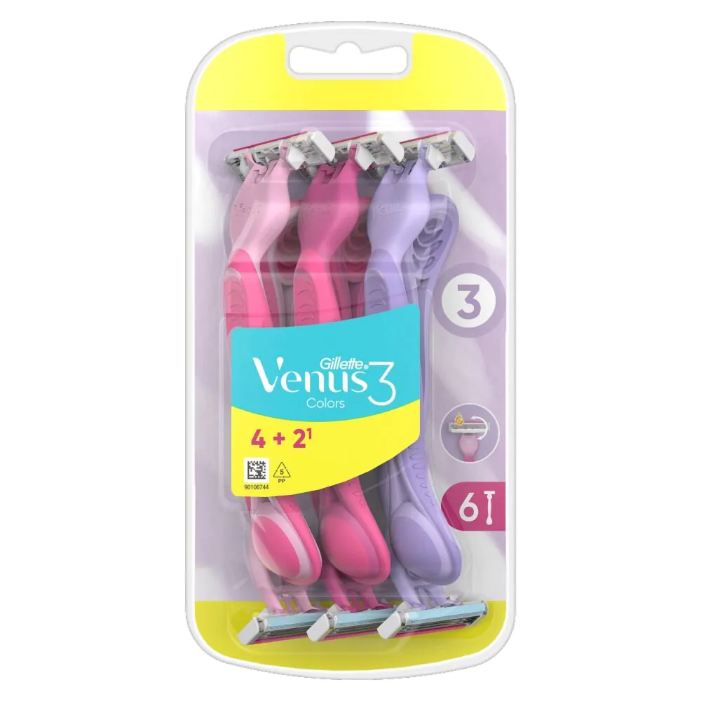 Gillette For Women Maszynka Simply Venus3 Multicolor