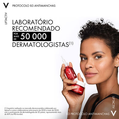 Vichy Liftactiv B3 tummia läiskiä ehkäisevä SPF50 -tahroja ja ryppyjä ehkäisevä voide niasiiniamidilla SPF50 50 ml 50 ml