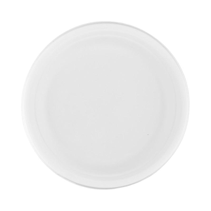 Platos desechables Nature, paquete de 25 unidades, 23 cm, 100 % biodegradables.