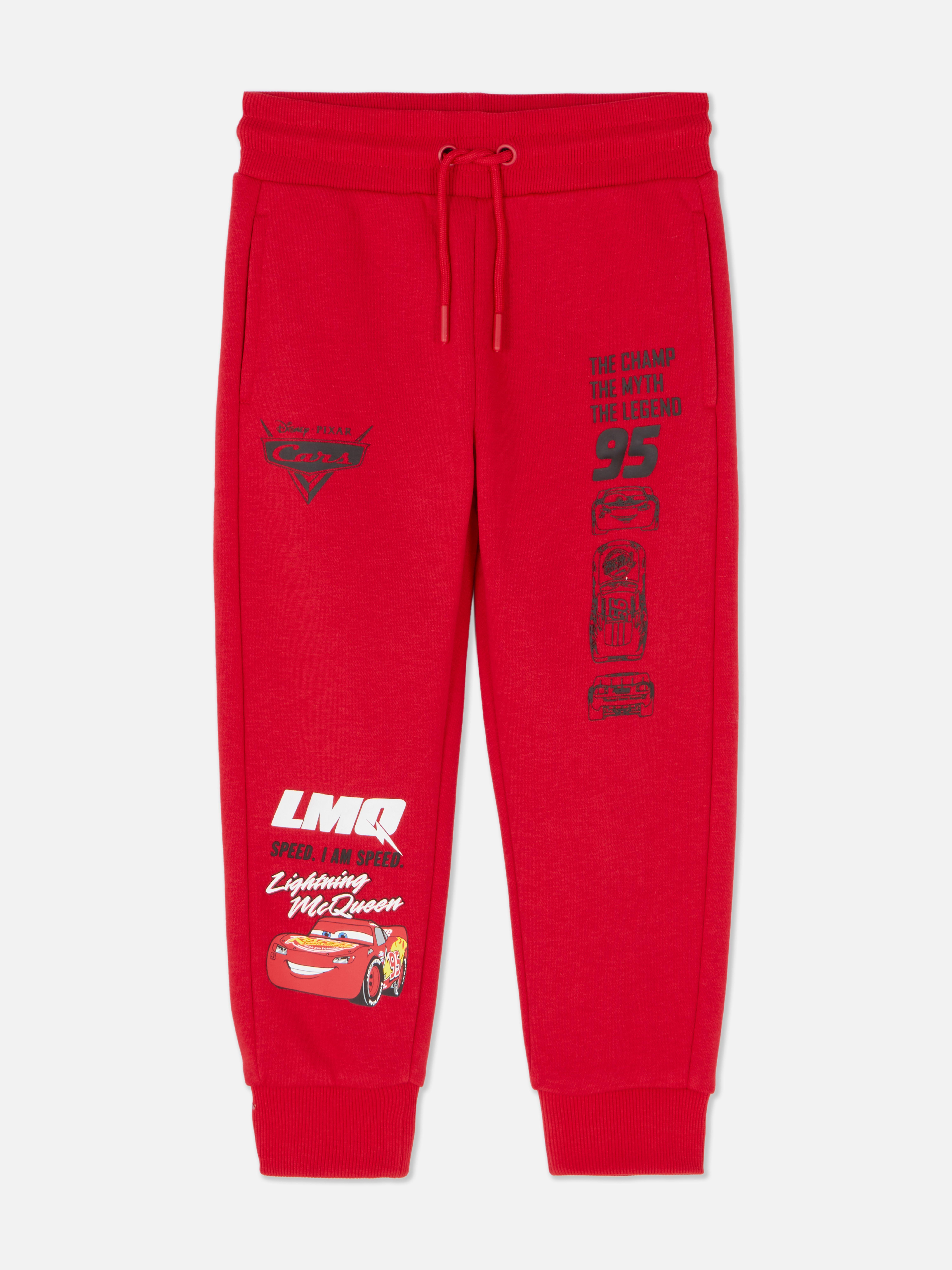 Passende Jogginghose mit Disney Cars-Print. Jogginghose mit Kordelzug, Bündchen an den Knöcheln und Prints von Cars-Figuren.