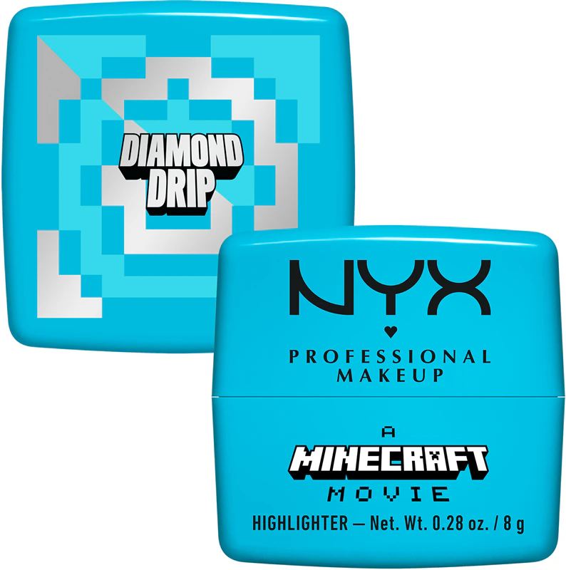 NYX Professional Makeup A Minecraft Movie highlighter