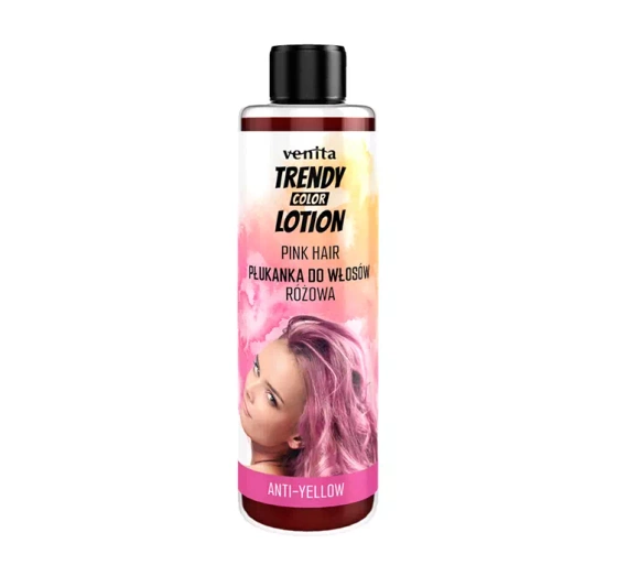 Venita Trendy Color lotion płukanka do włosów Pink 200ml