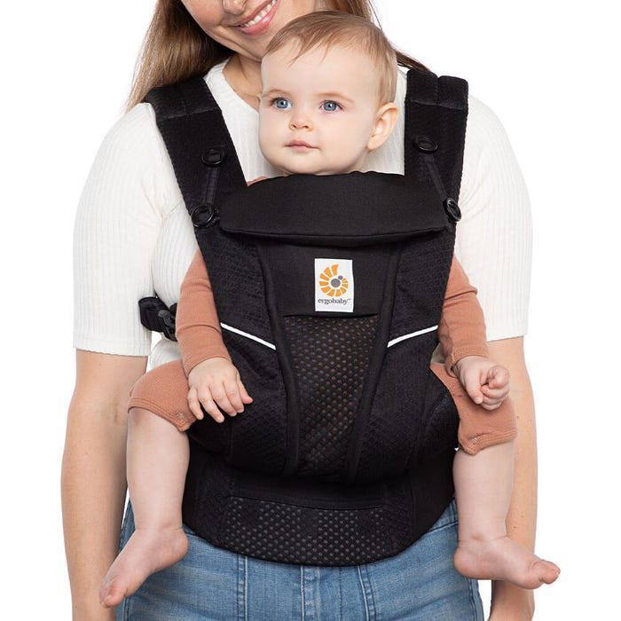 Porte-bébé Ergobaby Omni Breeze - SoftFlex Mesh : Noir Onyx