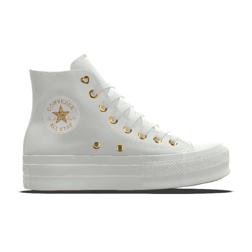Custom Chuck Taylor All Star Lift Platform Premium Wedding By You