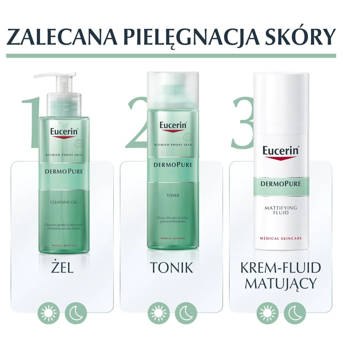 Eucerin Dermopure Żel oczyszczający do twarzy i ciała