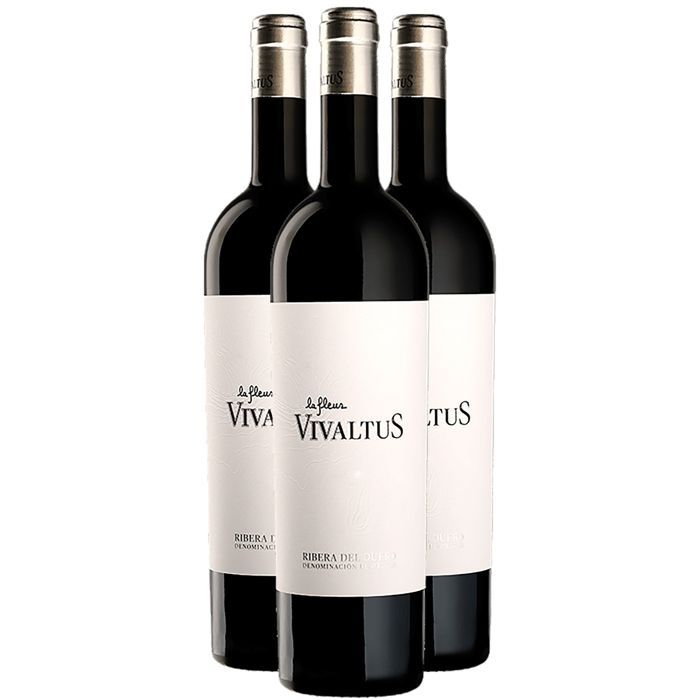 Vivaltus Ribera Del Duero La Fleur Vivaltus 2016 - Red Wine from Spain (3x75cl)