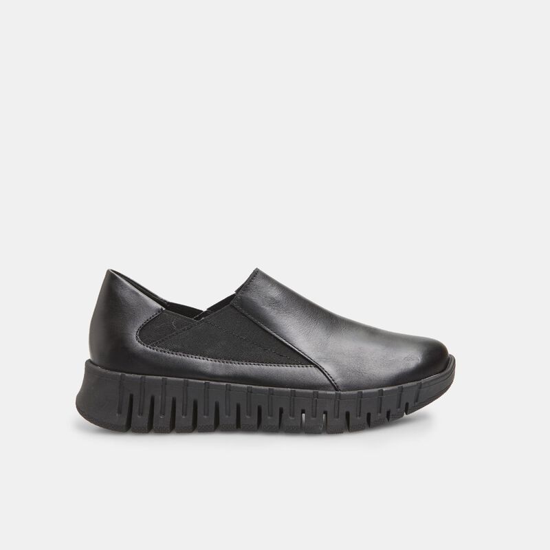 Damskie skórzane buty bez sznurówek