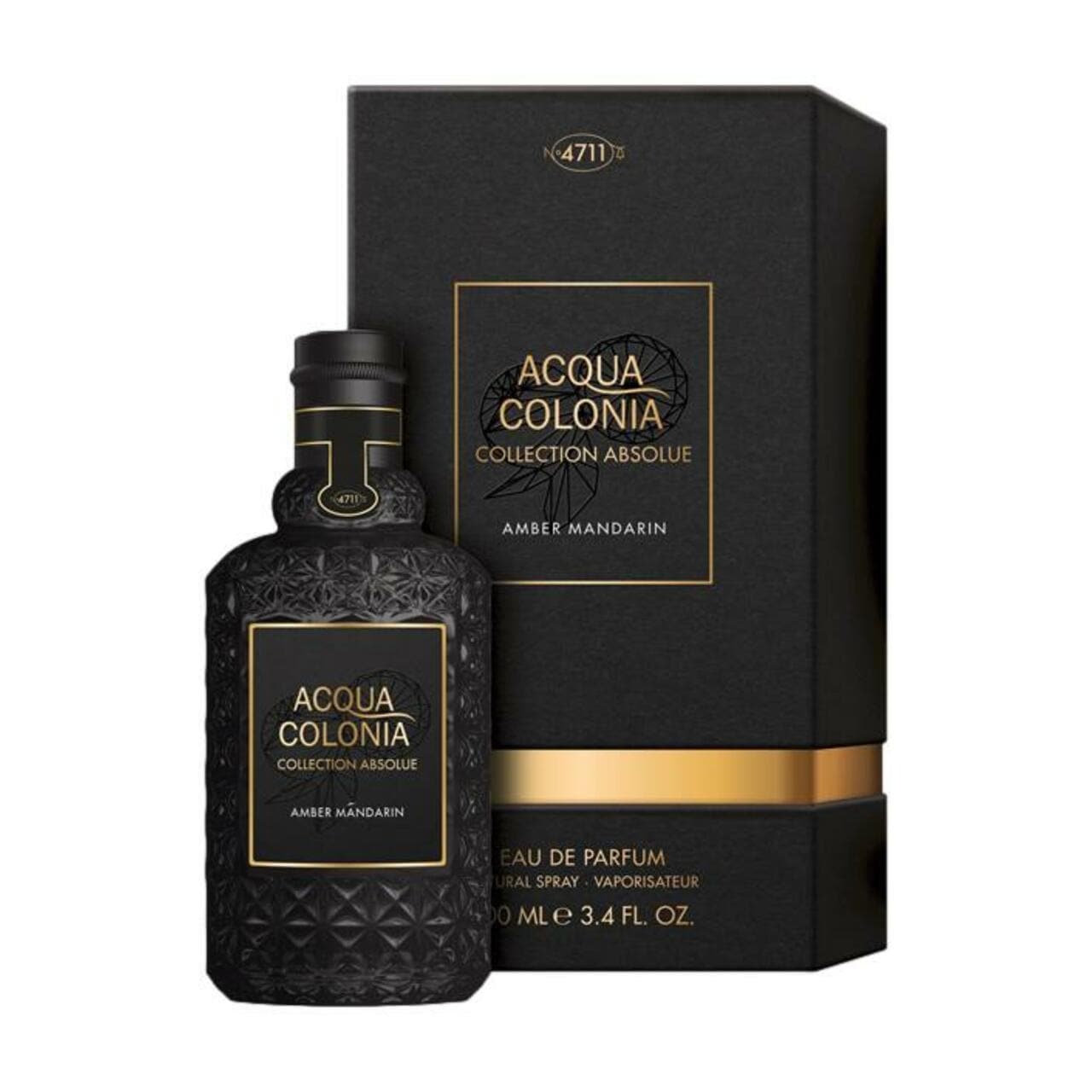 4711 Acqua Colonia Eau de Parfum Collection Absolue Amber Mandarin EdP Nat. Sprej - 100 ml