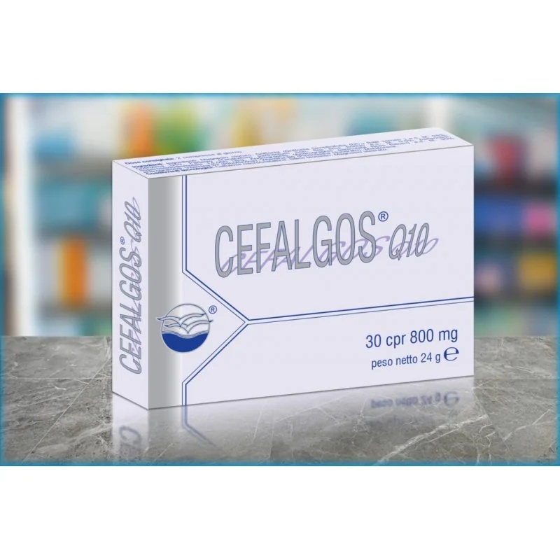 Συμπλήρωμα διατροφής Cefalgos Q10 με κάλιο και μαγνήσιο 30 δισκία