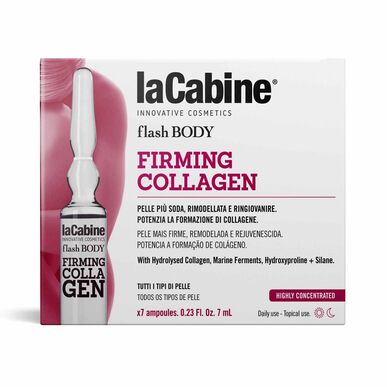 laCabine Ampoules Body Flash -vartalon kiinteyttävä ampulli 7 x 7 ml 7 x 7 ml