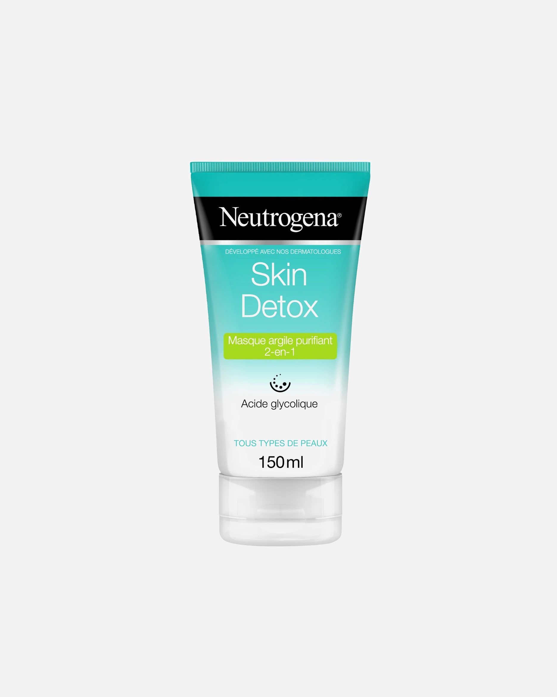 Neutrogena Skin Detox MasqueArgile Purifiant 2-en-1