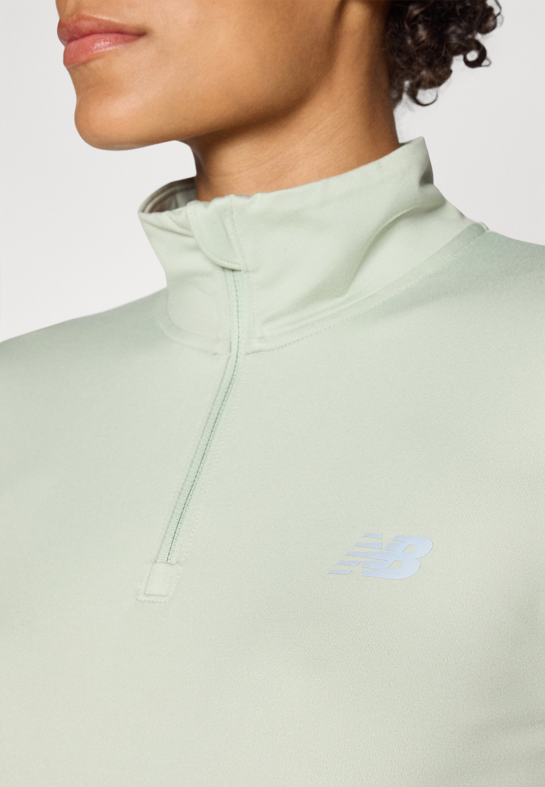 New Balance ESSENTIALS SPACE DYE QUARTER ZIP - Top s dlhým rukávom - podväzkový had