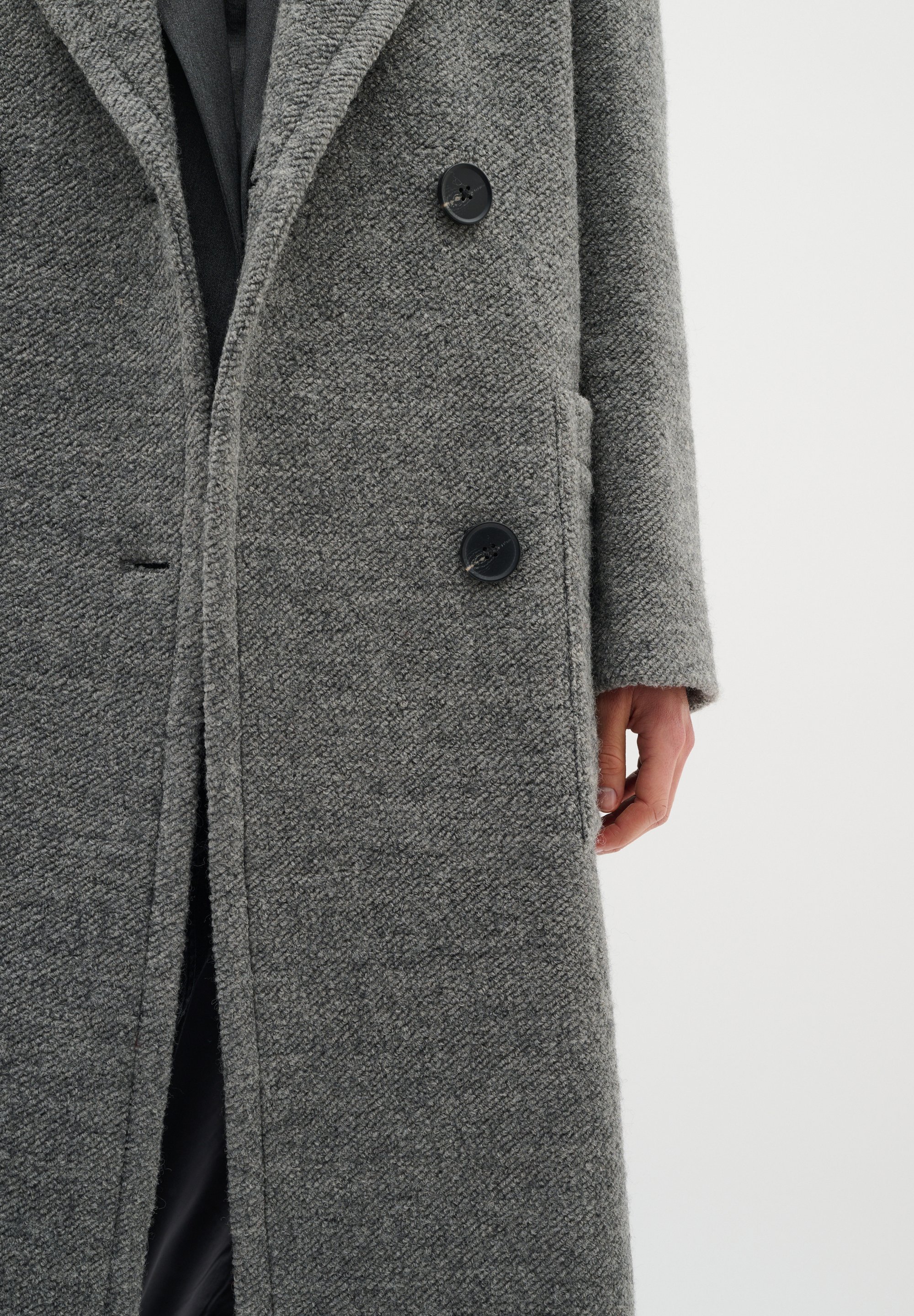 InWear YUM - Klassieke jas - graniet melange