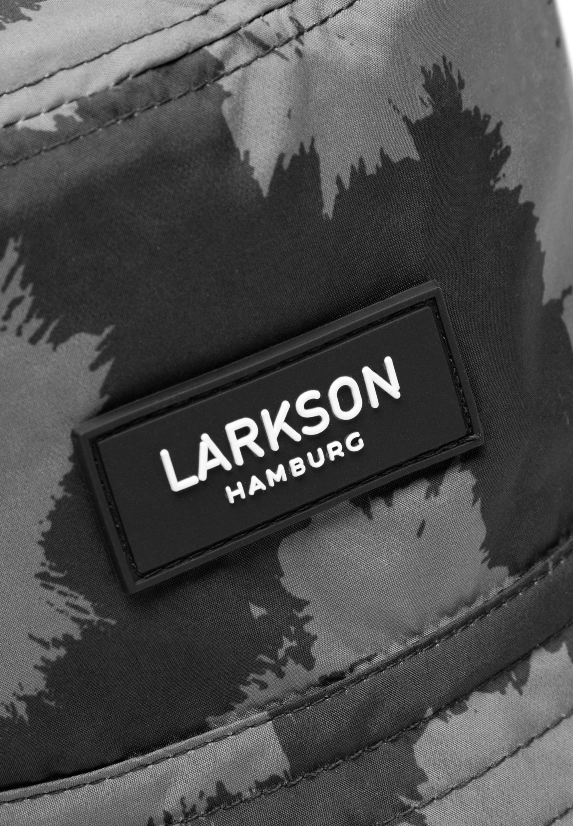Larkson MATS RAIN - Cappello - schwarz grau leo