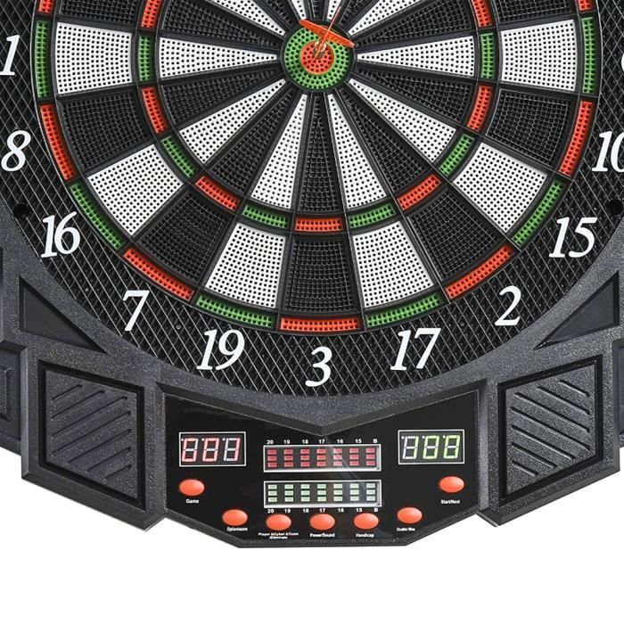 Electronic dartboard - WISS - With 12 darts and LED display - 216 games