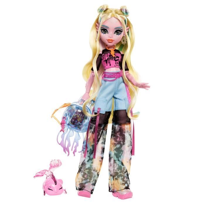 Bambola Monster High Lagoona Blue - Bambola con animale domestico e accessori HXH75
