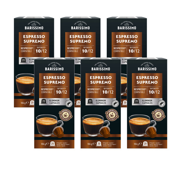Espresso Supremo koffiecapsules, 6 x 104 g