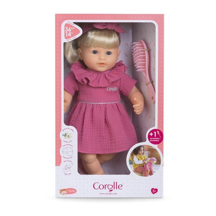 Poupon COROLLE - Jade - 36 cm - Cheveux faciles à coiffer - Senteur vanille
