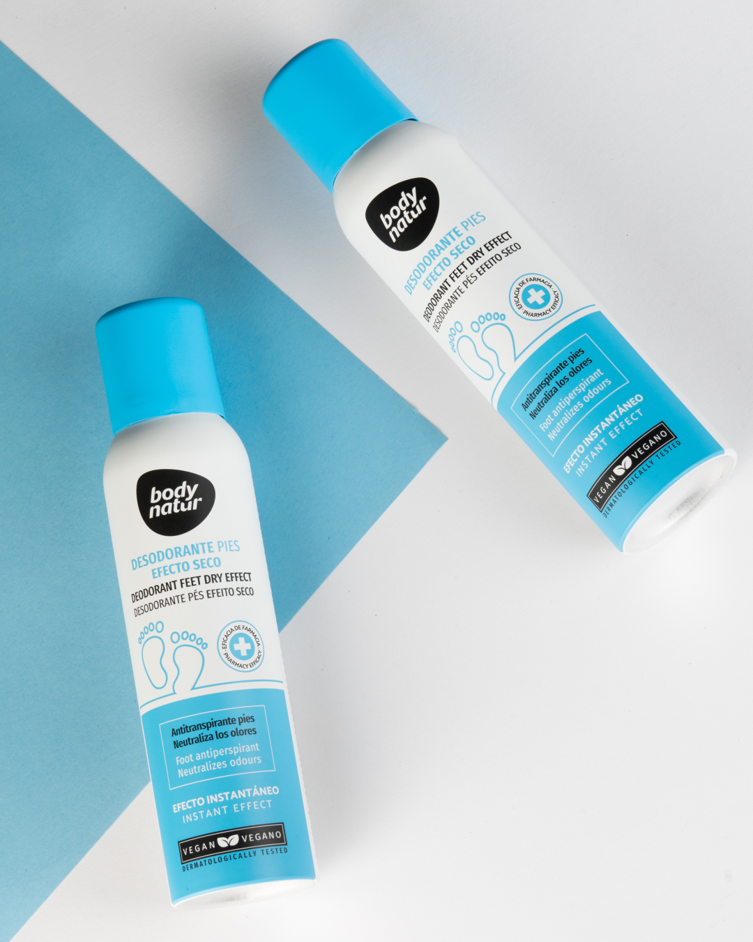 Deodorant na nohy so suchým efektom Deodoranty v spreji