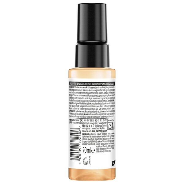 Gliss antiklitspray Total Repair mini<br>70ml
