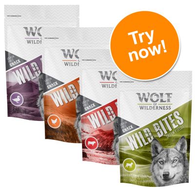 Wolf of Wilderness Wild Bites Hundesnacks Mischpackung