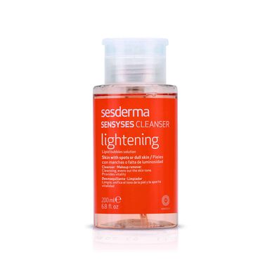 Sesderma Sensyses Limpiador Facial Aclarante Desmaquillante para Pieles con Imperfecciones 200 ml