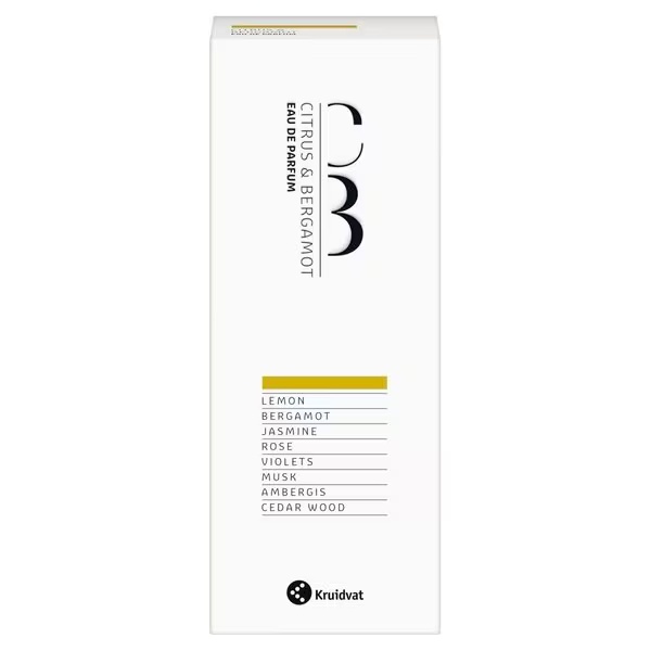 Kruidvat Citrus & Bergamot parfimērijas ūdens<br>50ml - Unisex