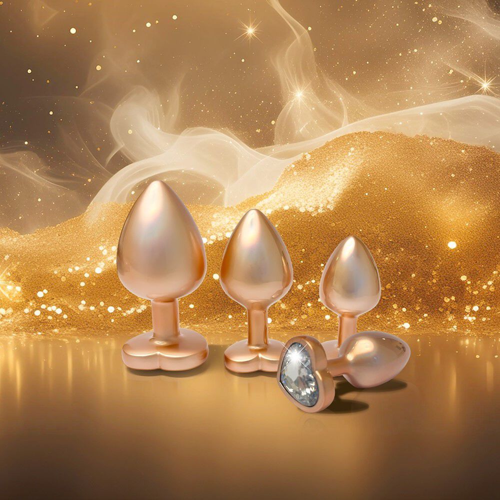 Dream Toys Mirdzošas mīlestības pērļu zelta aizbāznis