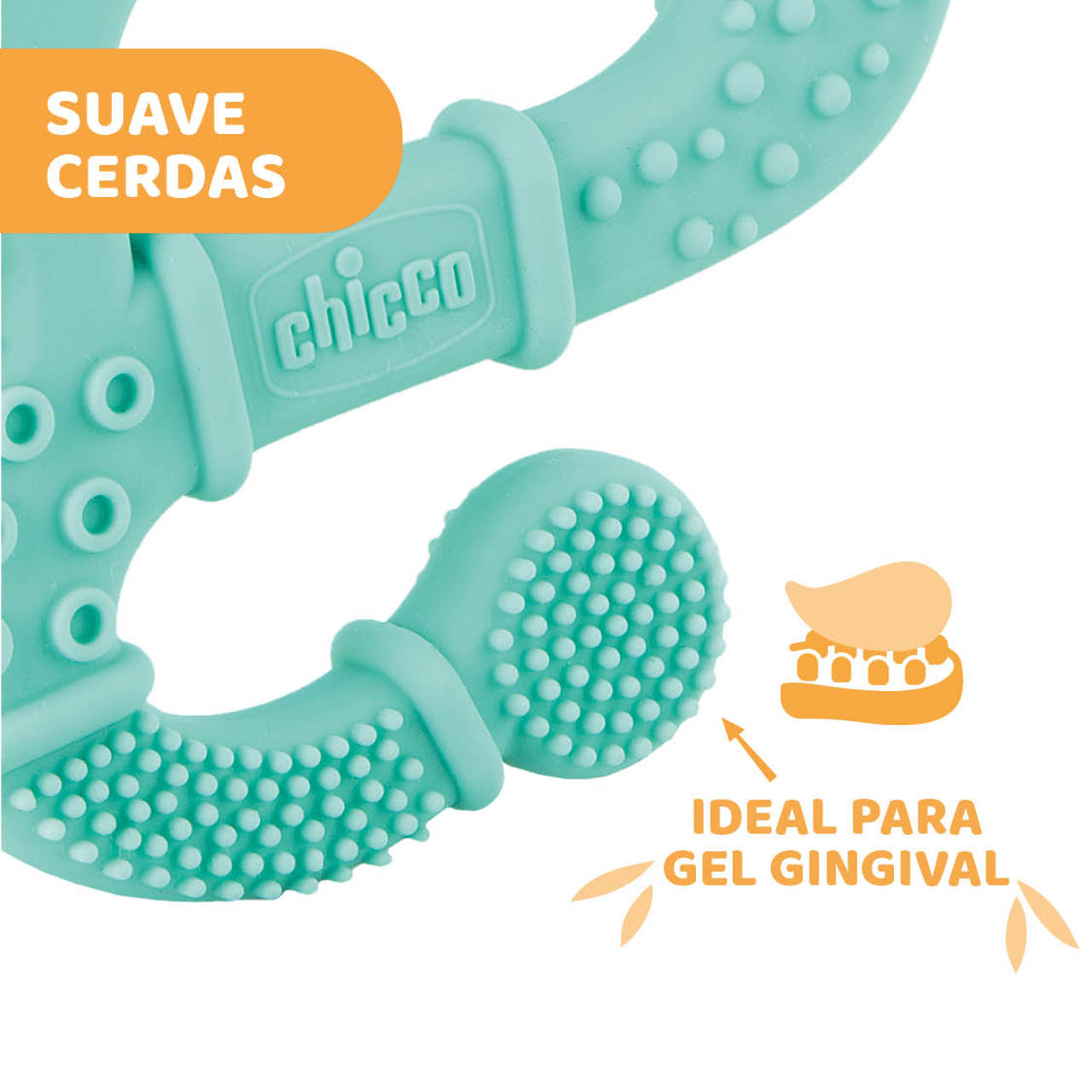 Jucărie de dentiție Iguana din silicon