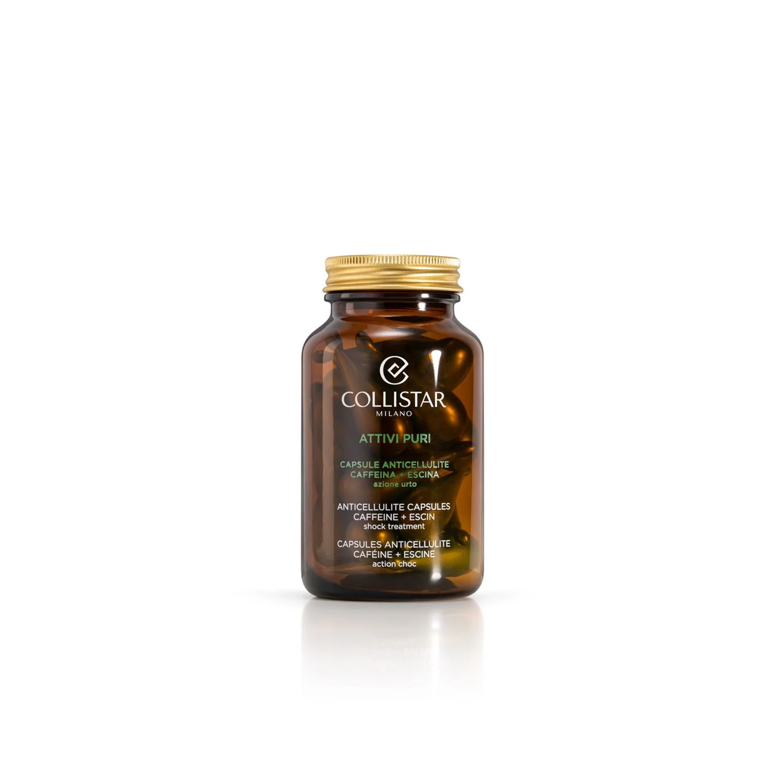 Corpo Attivi Puri Capsule Anticellulite Caffeina+Escina - Concentrato Anticellulite