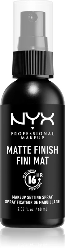 NYX Professional Makeup спреј за фиксирање шминке, мат спреј за учвршћивање