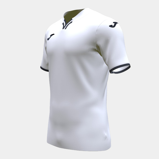 T-shirt à manches courtes Joma Toletum IV blanc et noir
