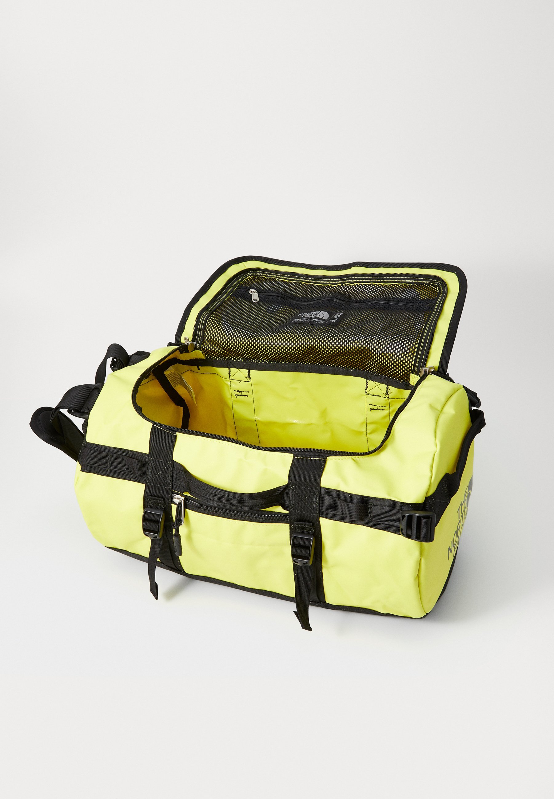 Borsa da viaggio The North Face BASE CAMP DUFFEL - XS - Borsone - verde zolfo primavera/nero