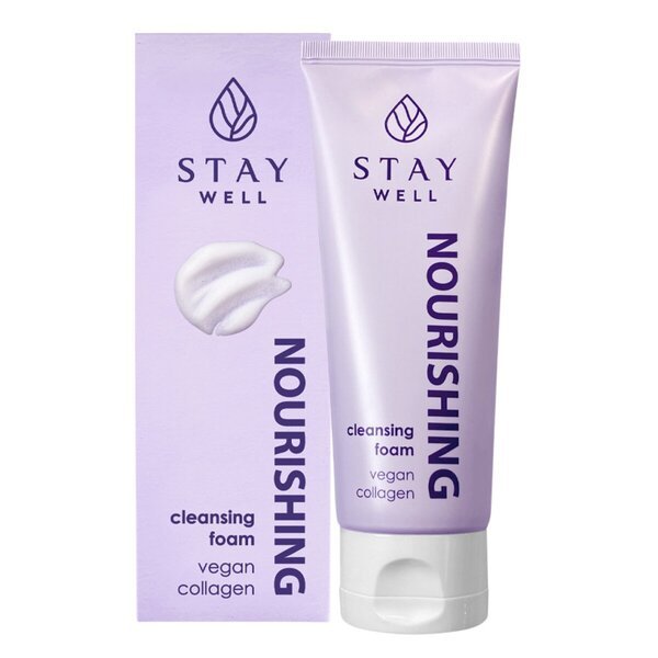 Hranjiva veganska pjena za čišćenje s kolagenom Stay Well 150ml