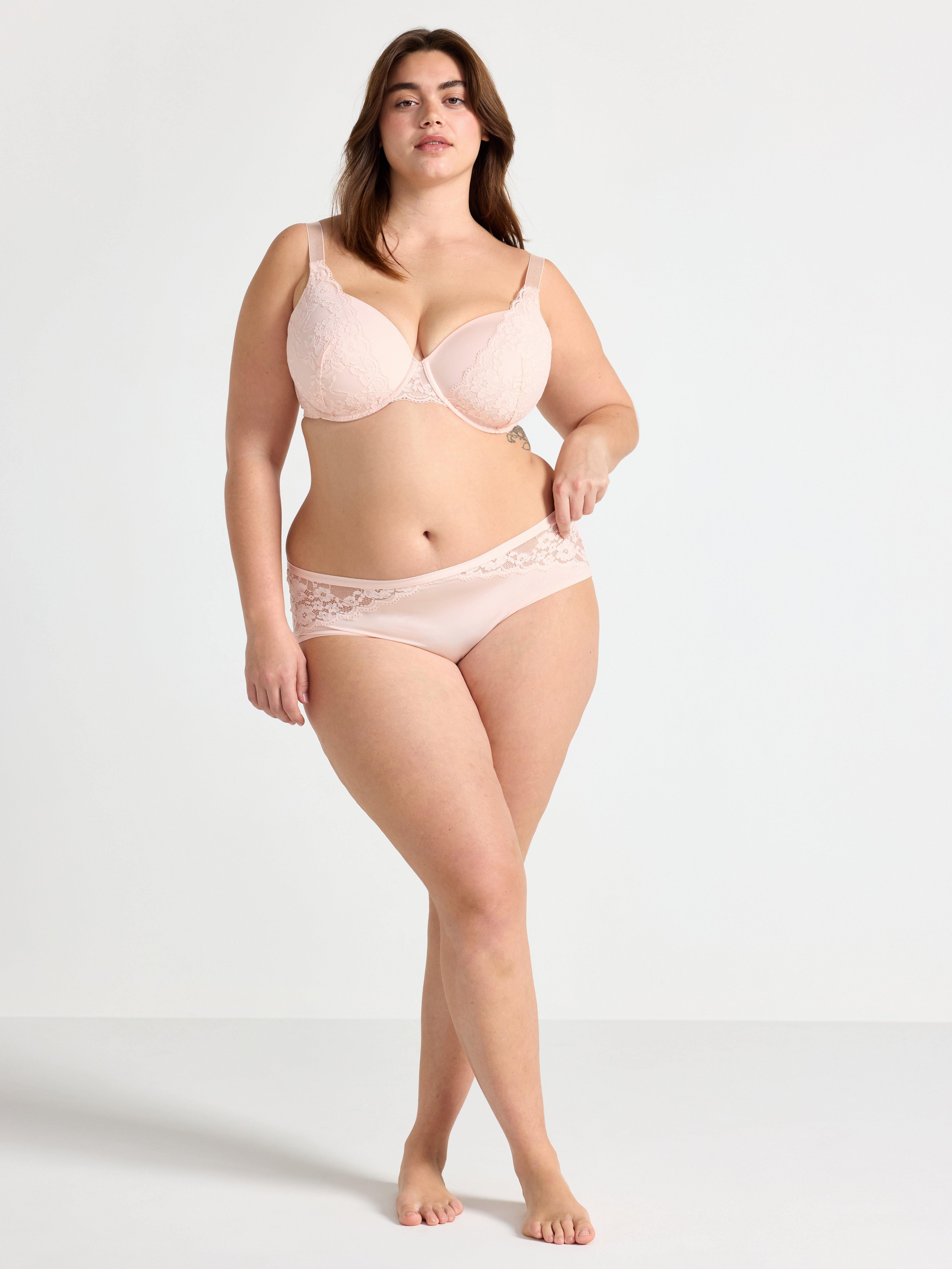 Dahlia t-skjorte bh Lt rosa
