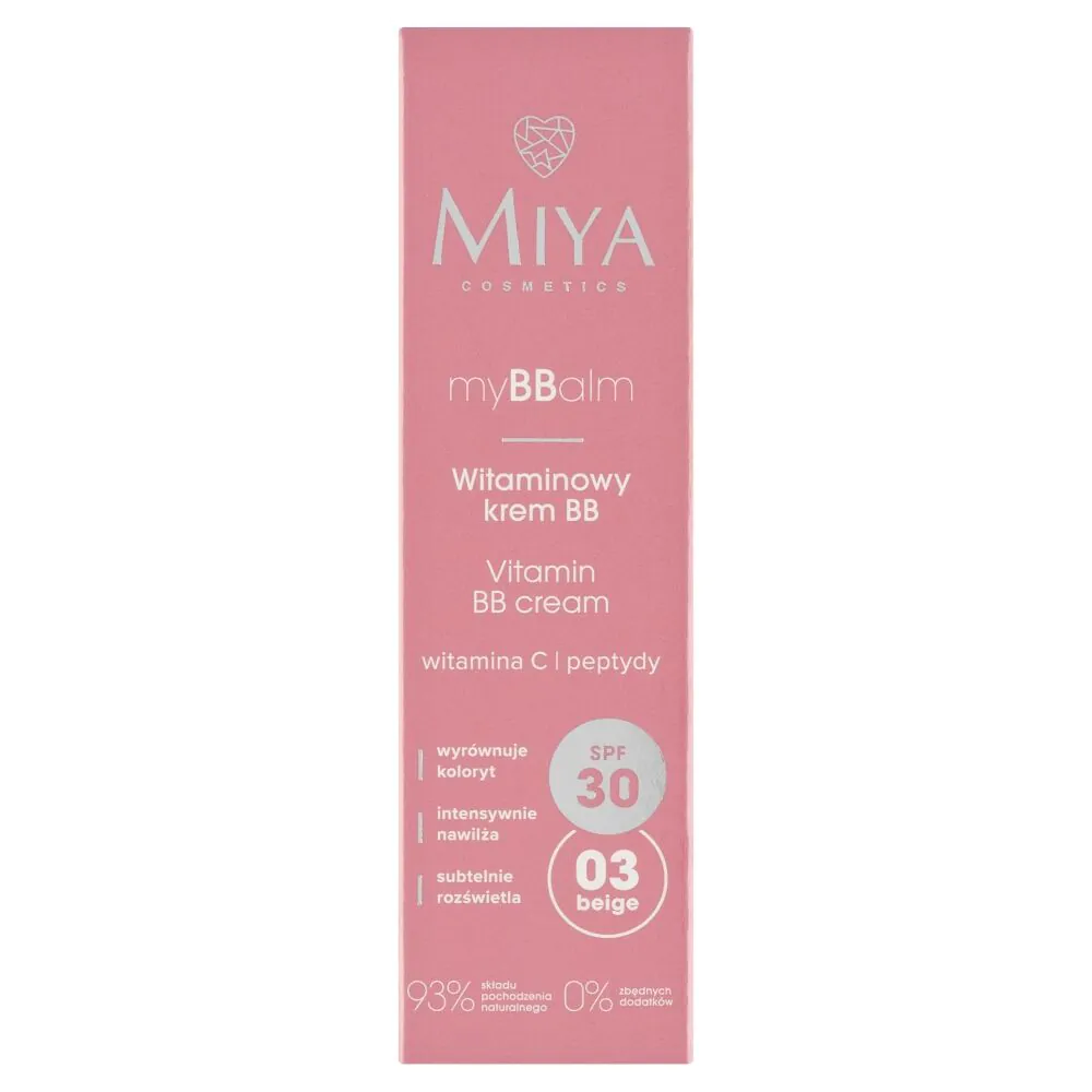 Miya myBBalm BB SPF30 - Witaminowy krem BB SPF30 03 Beige 30ml