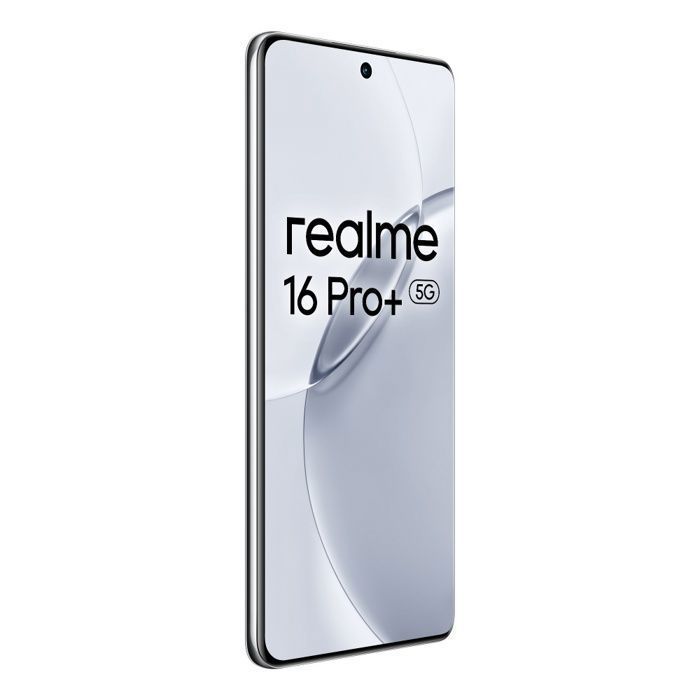Smartphone Realme 16 Pro Plus 5G Gris 8 GB de RAM 256 GB 200 MP 7000 mAh 80 W IP69 AMOLED 6500 nits Snapdragon 7 Gen4